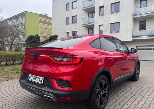 Renault Arkana cena 143900 przebieg: 5900, rok produkcji 2023 z Warszawa małe 67